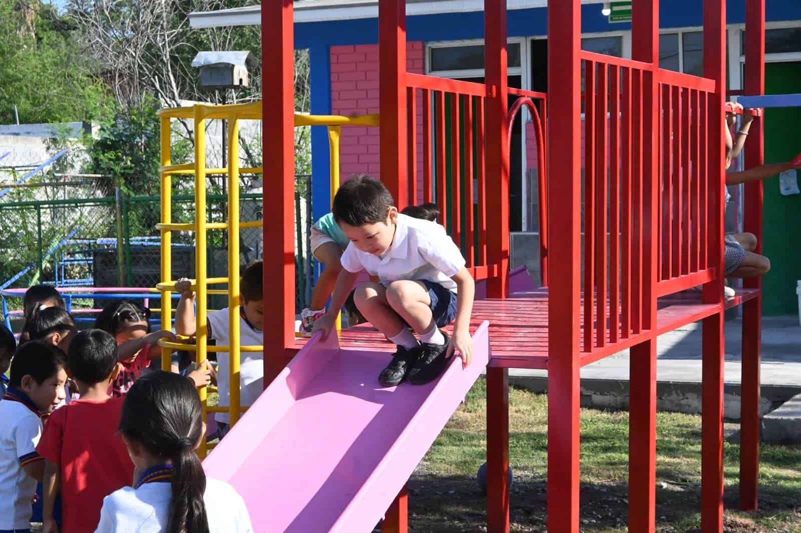 GRAN MEJORA: Programa Escuela Fuerte Renueva el Jardín de Niños Narciso Mendoza