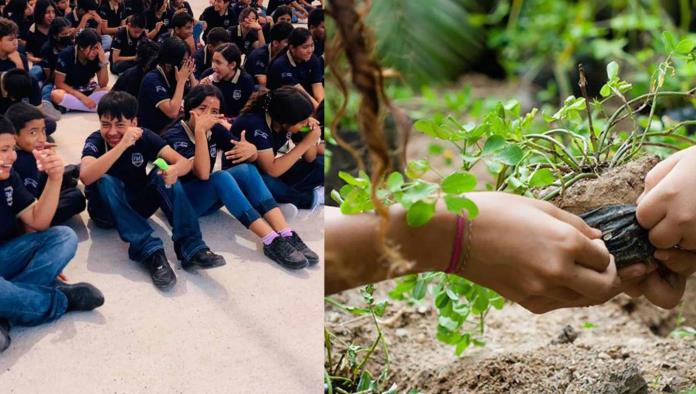 Alumnos de telesecundaria encabezan proyecto ecológico