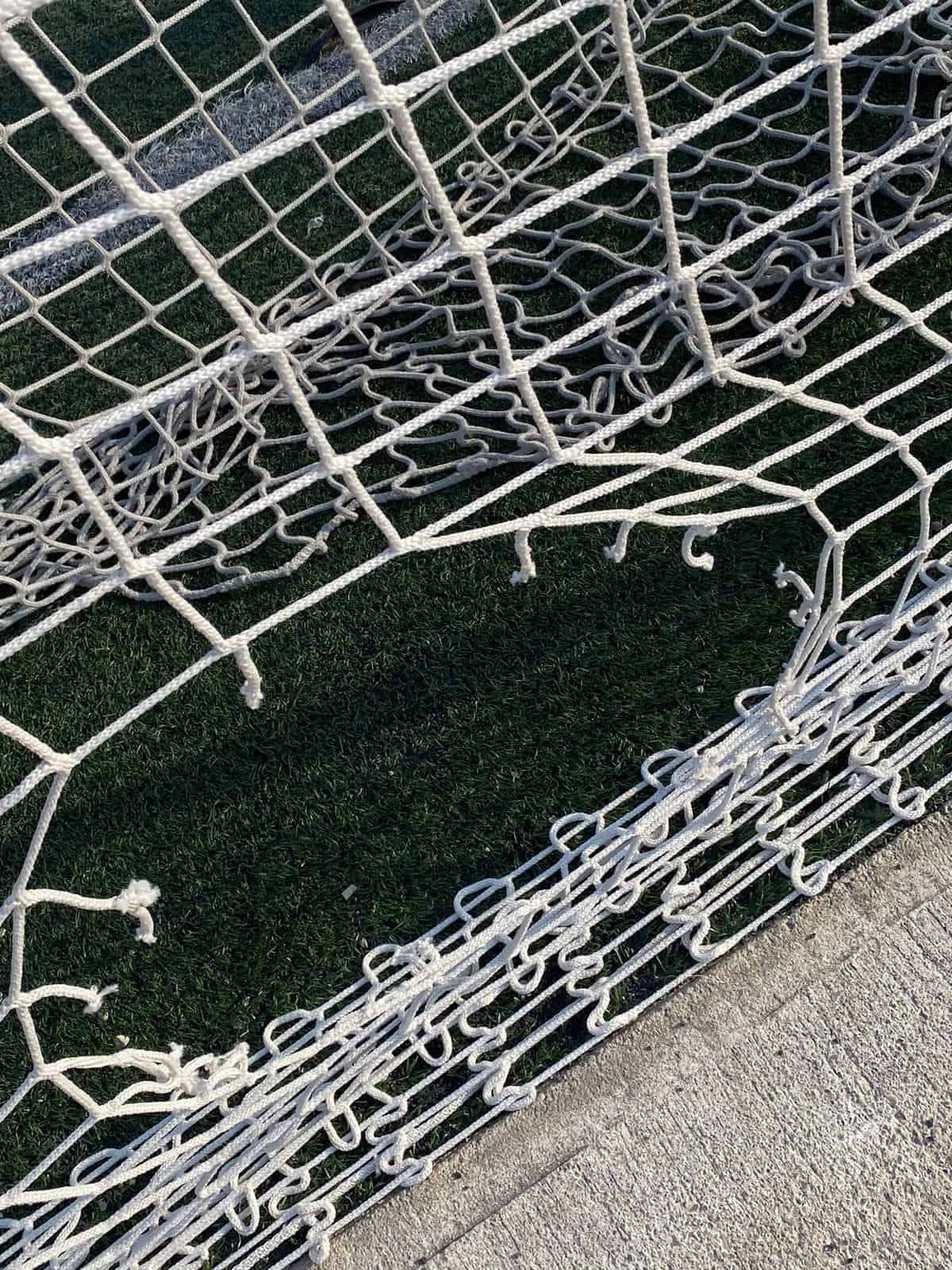 VANDALISMO afecta las canchas de futbol rápido en la Unidad Deportiva en Nava