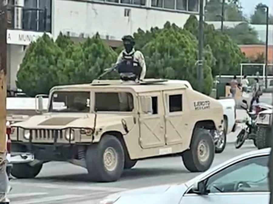 Llega Ejército y Guardia Nacional a San Juan de Sabinas