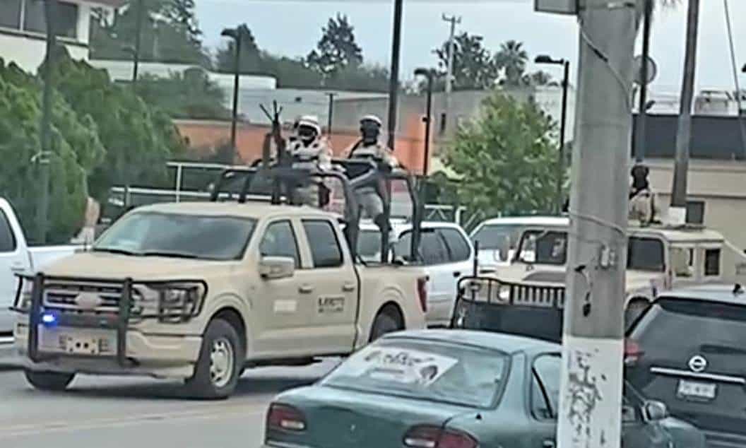 Llega Ejército y Guardia Nacional a San Juan de Sabinas