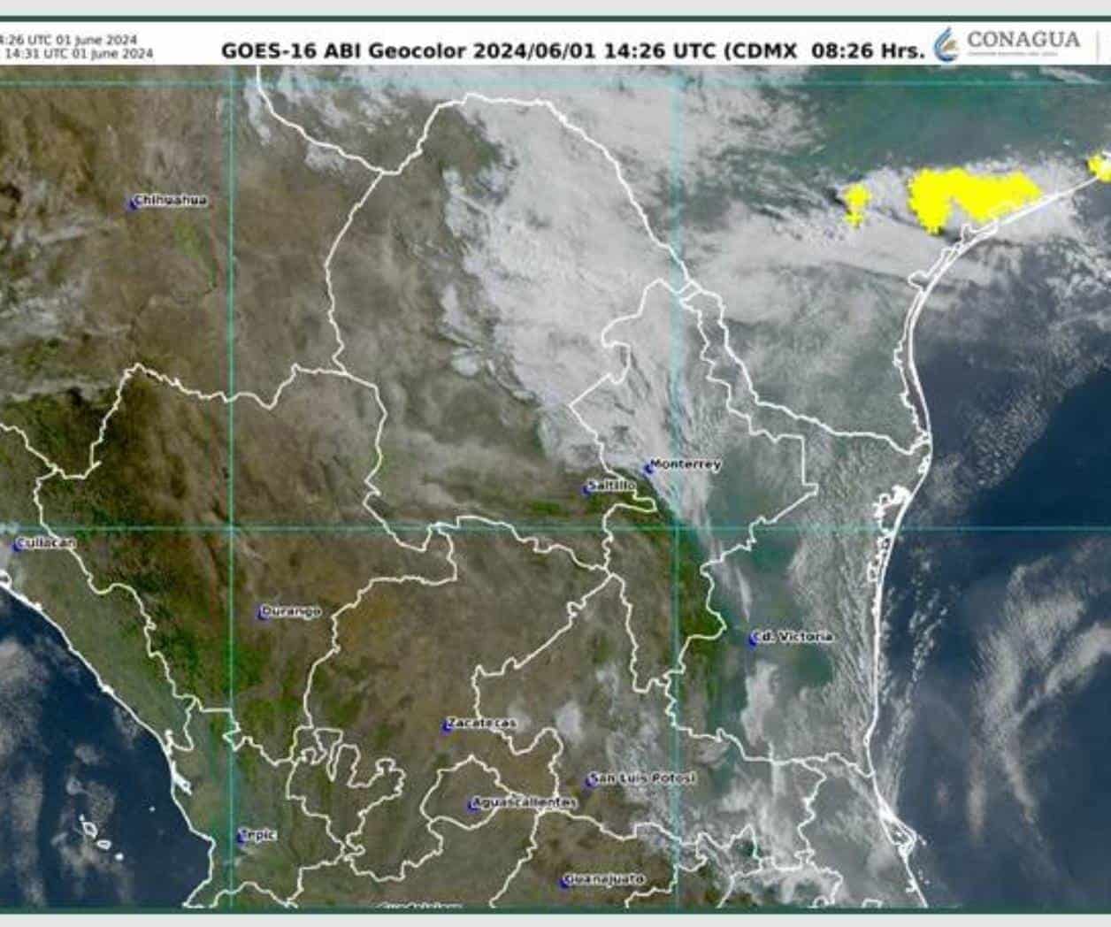 Llega la primera onda tropical; Pronostican chubascos y lluvias
