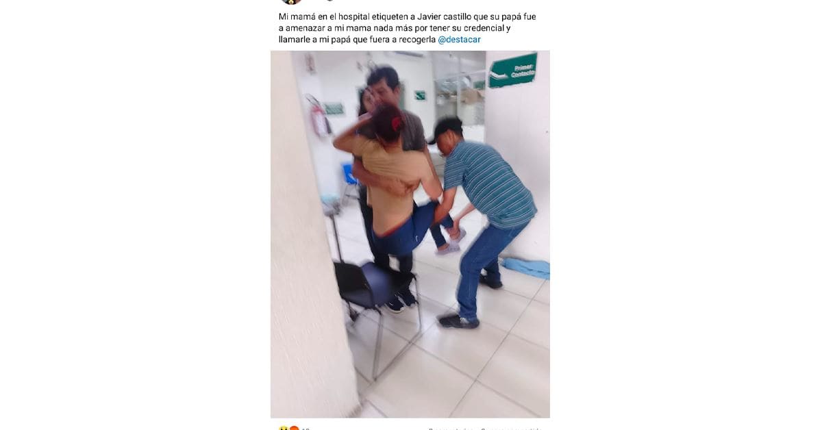 Padre de Javier Catillo es acusado de ocasionar pleito en casilla.