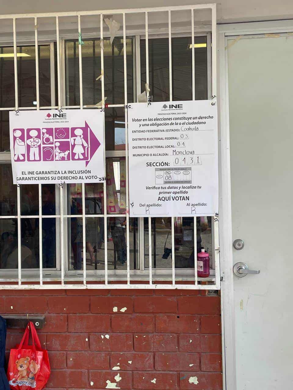 Fue hasta las nueve de la mañana en casillas del sur de la ciudad cuando aperturaron las votaciones.