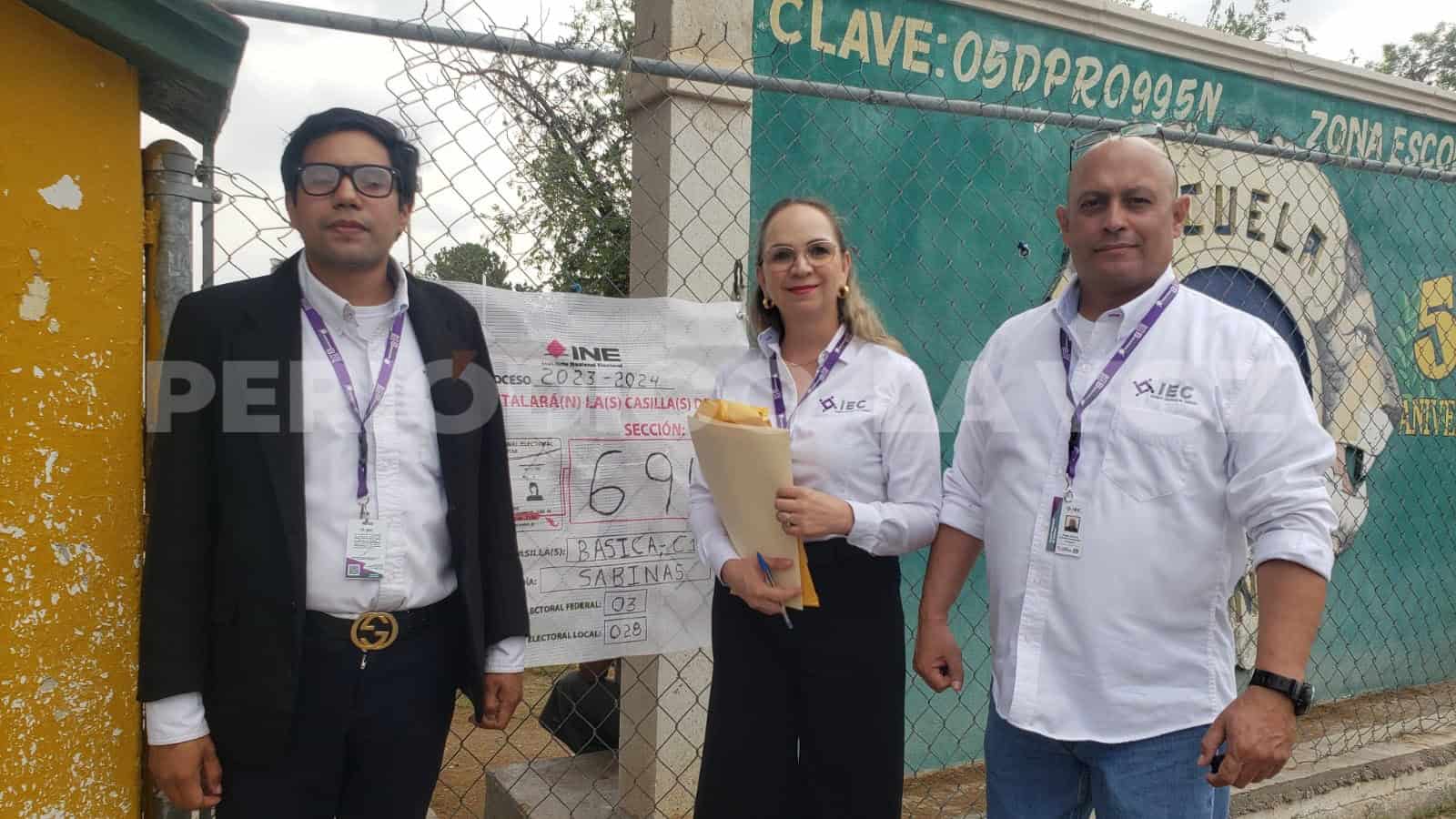 Verificó IEC Actas y Cómputos Desde Temprana Hora