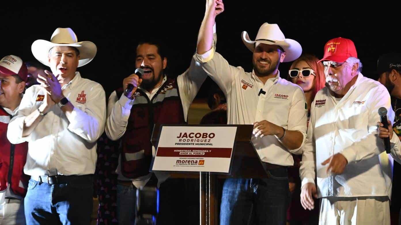 Jacobo Rodríguez FESTEJA TRIUNFO en elecciones a través de redes sociales