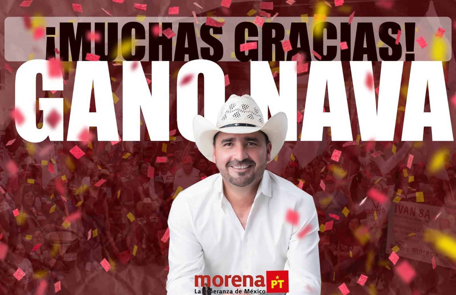 ¡Razita, hoy ganó Nava! Ganó la democracia, el hambre de un cambio y la sed de un nuevo comienzo, declaró Ochoa Rodríguez.