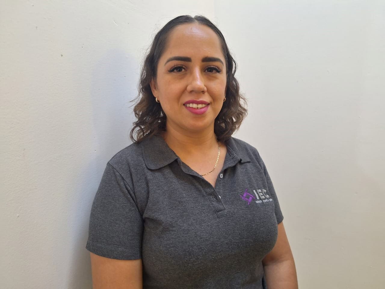 Aleska Quintero; presidenta del Comité Municipal del IEC.
