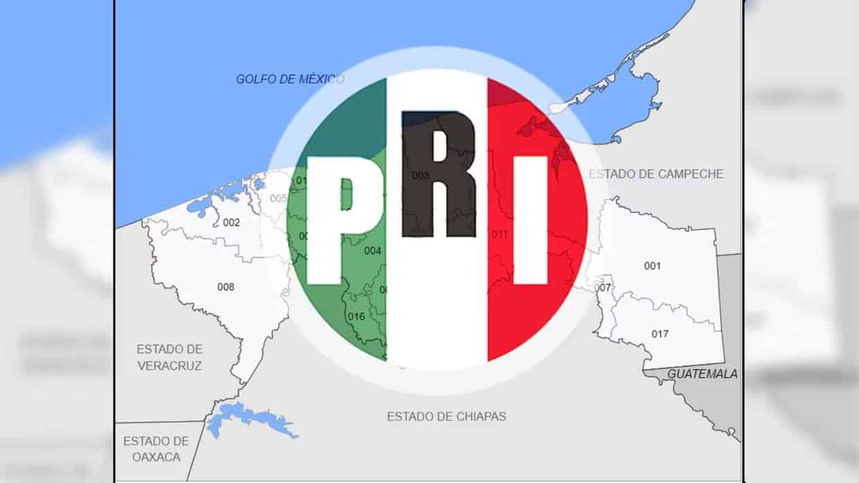 El PRI estuvo cerca de perder su registro en Tabasco, tras 70 años de gobernar en la mayoría del estado.