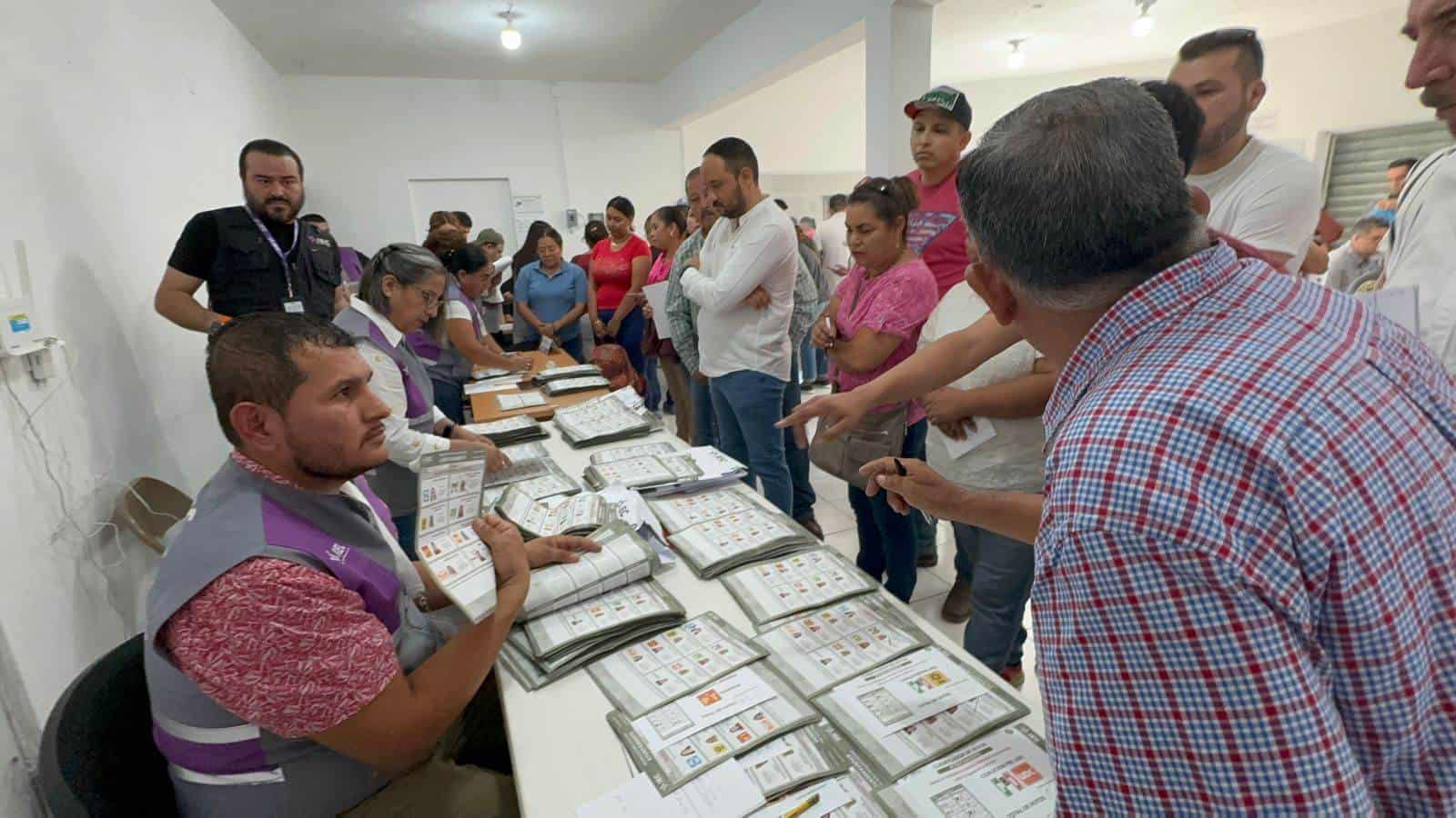 Avanza recuento de votos en Múzquiz