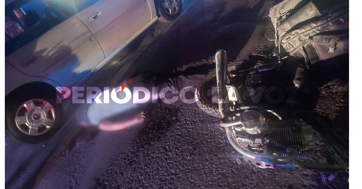 Salió ‘volando’ en la Industrial