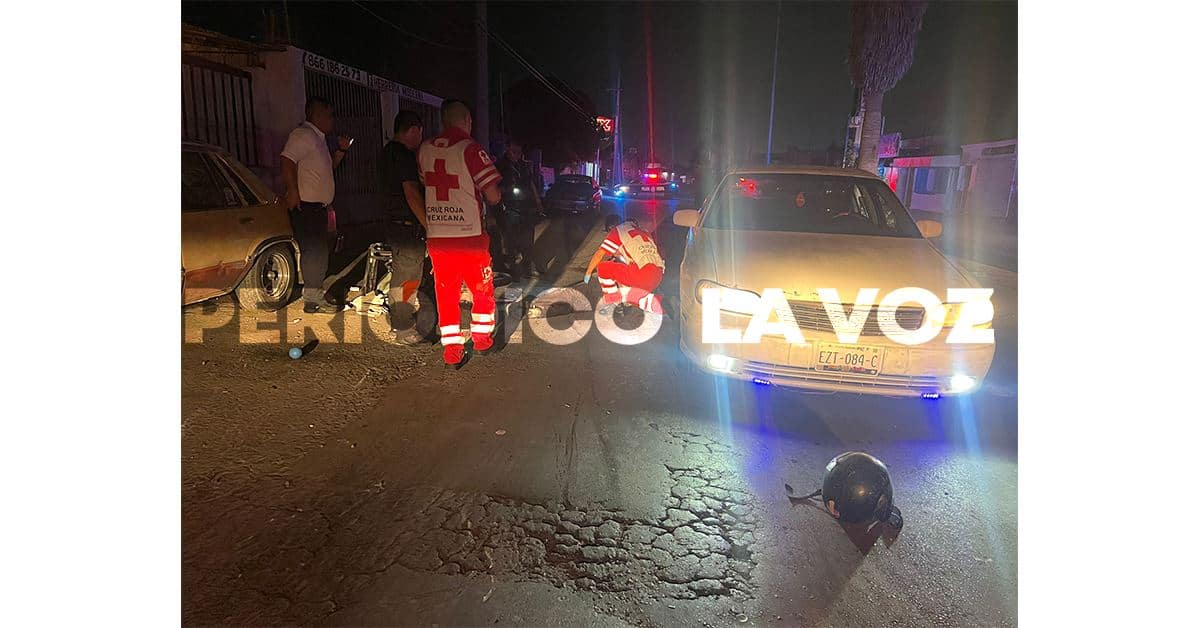 Salió ‘volando’ en la Industrial