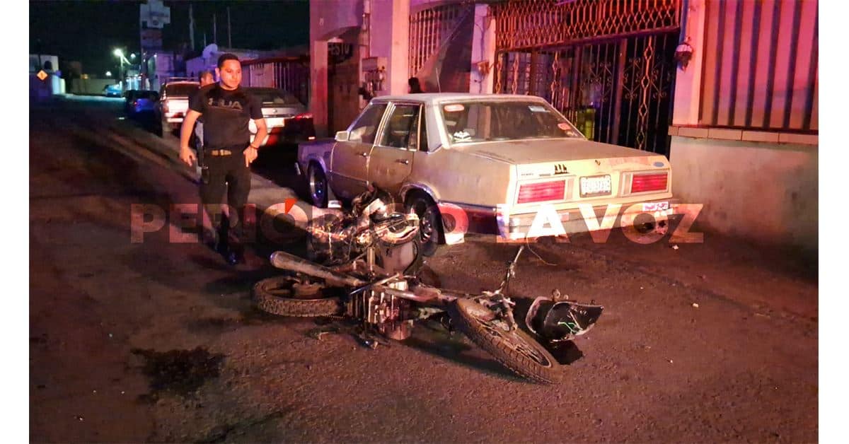 Salió ‘volando’ en la Industrial