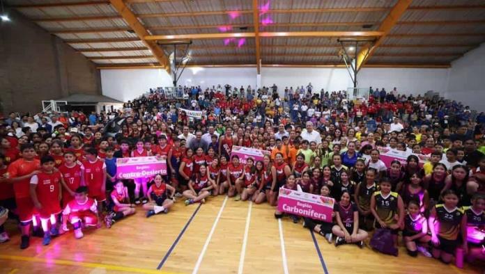 Arranca Manolo Olimpiada Estatal del Deporte Escolar