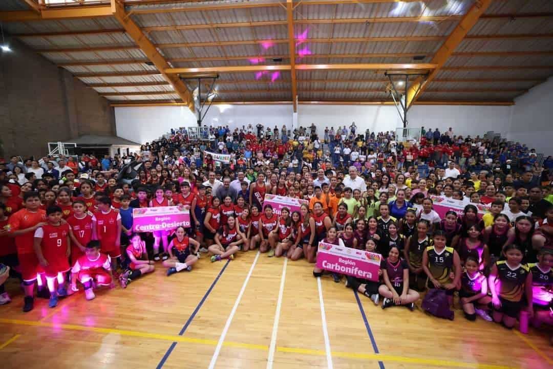 Arranca Manolo Olimpiada Estatal del Deporte Escolar