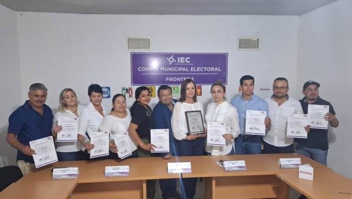 Felicita alcalde Piña a Sari Pérez Cantú