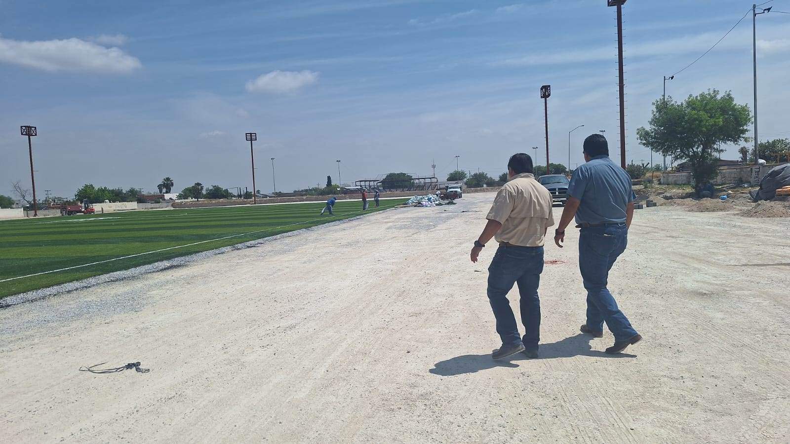 Sigue la obra pública en Frontera.