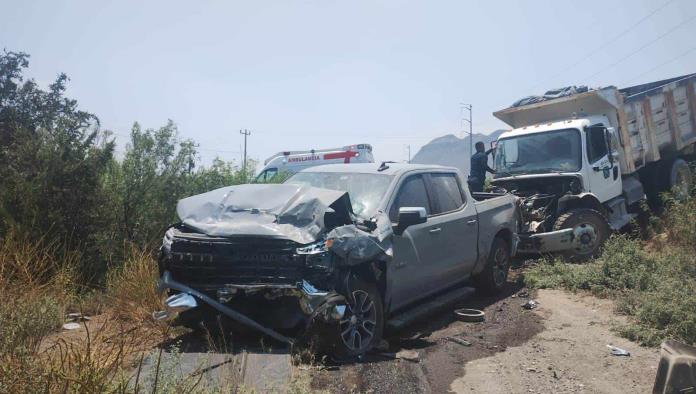 Choca a paisano en la Saltillo – Monclova