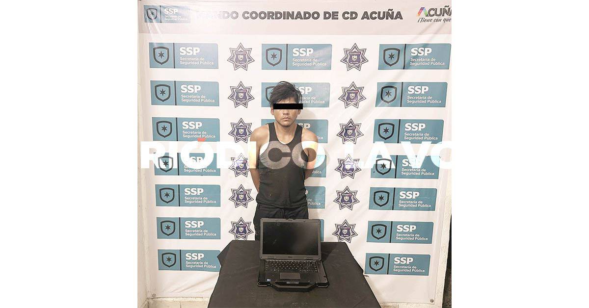 Tras las rejas por robar vehículo.