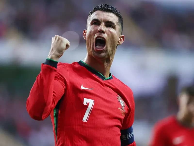 Cristiano Ronaldo demostró que está fino para comandar a Portugal en la Eurocopa 2024.