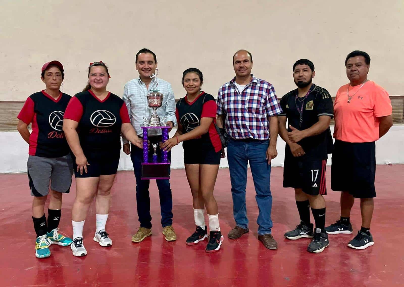 Culmina liga de voleibol femenil en Allende