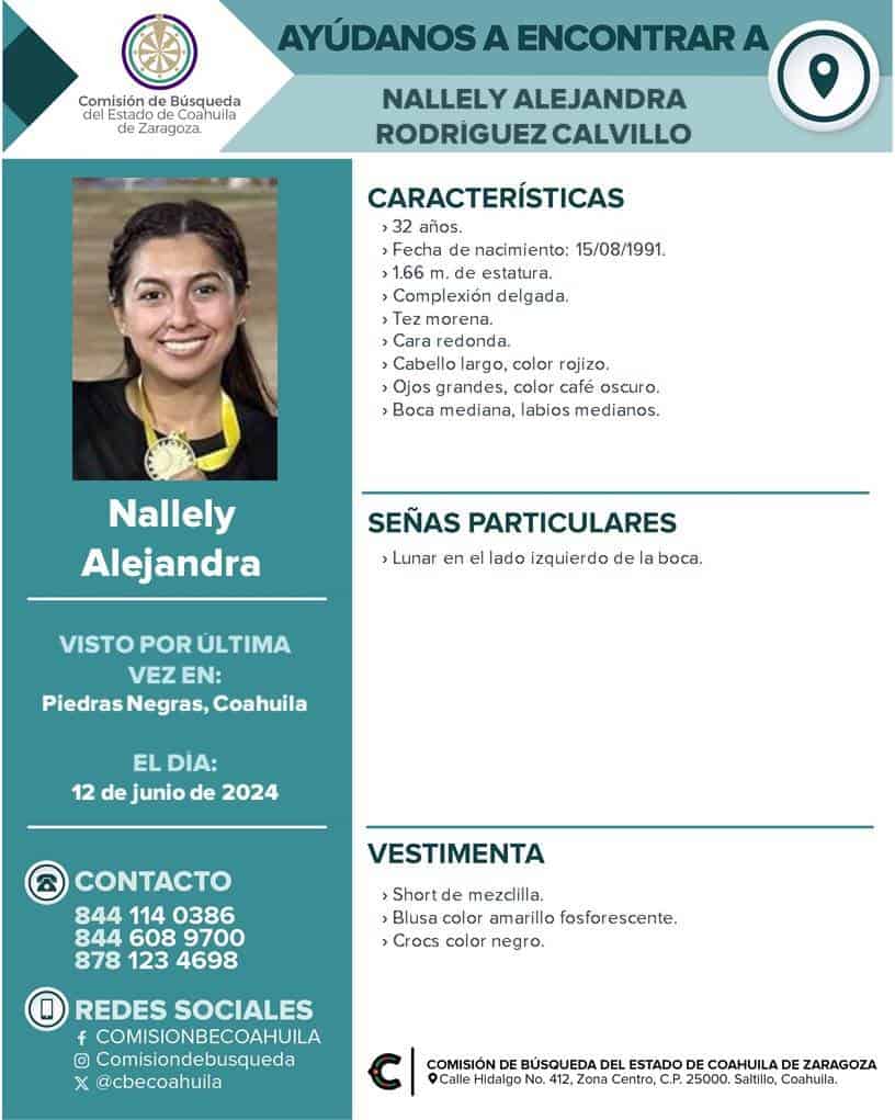 Desesperada Búsqueda: Desaparece Nallely Alejandra Rodríguez