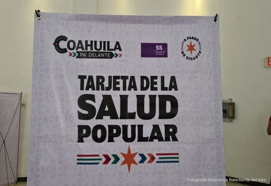 Entregarán 90 mil tarjetas de Salud Popular en Coahuila antes de agosto