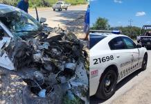 FUERTE ACCIDENTE: Choque en Carretera 57 Deja Conductora en Estado Crítico