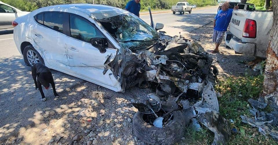 FUERTE ACCIDENTE: Choque en Carretera 57 Deja Conductora en Estado Crítico