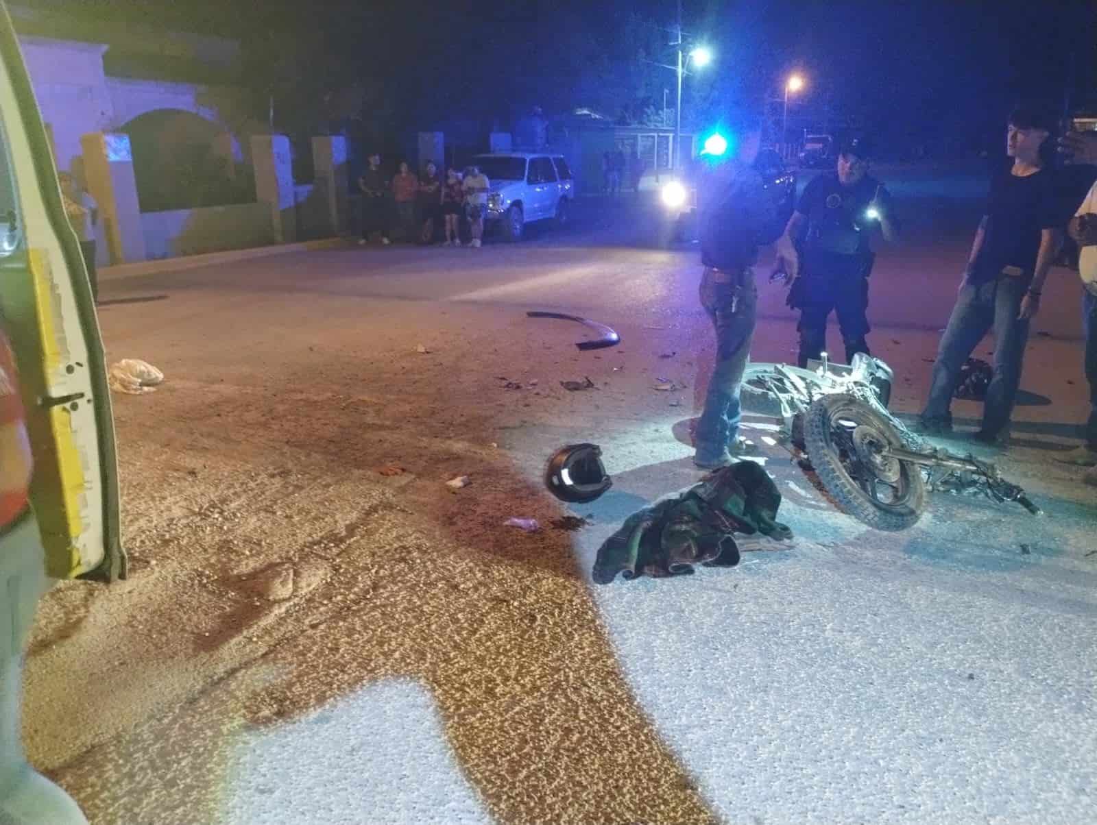 Embiste cafre a menor en moto
