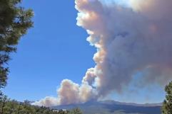 Dos incendios en Ruidoso obligan la evacuación de cientos de residentes en el área