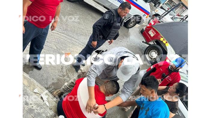 Termina con una probable fractura en el brazo