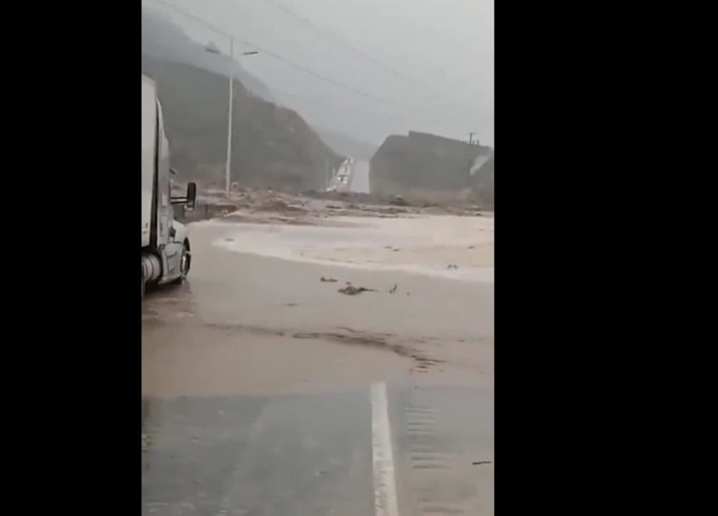 Cerrada la autopista Monterrey-Saltillo