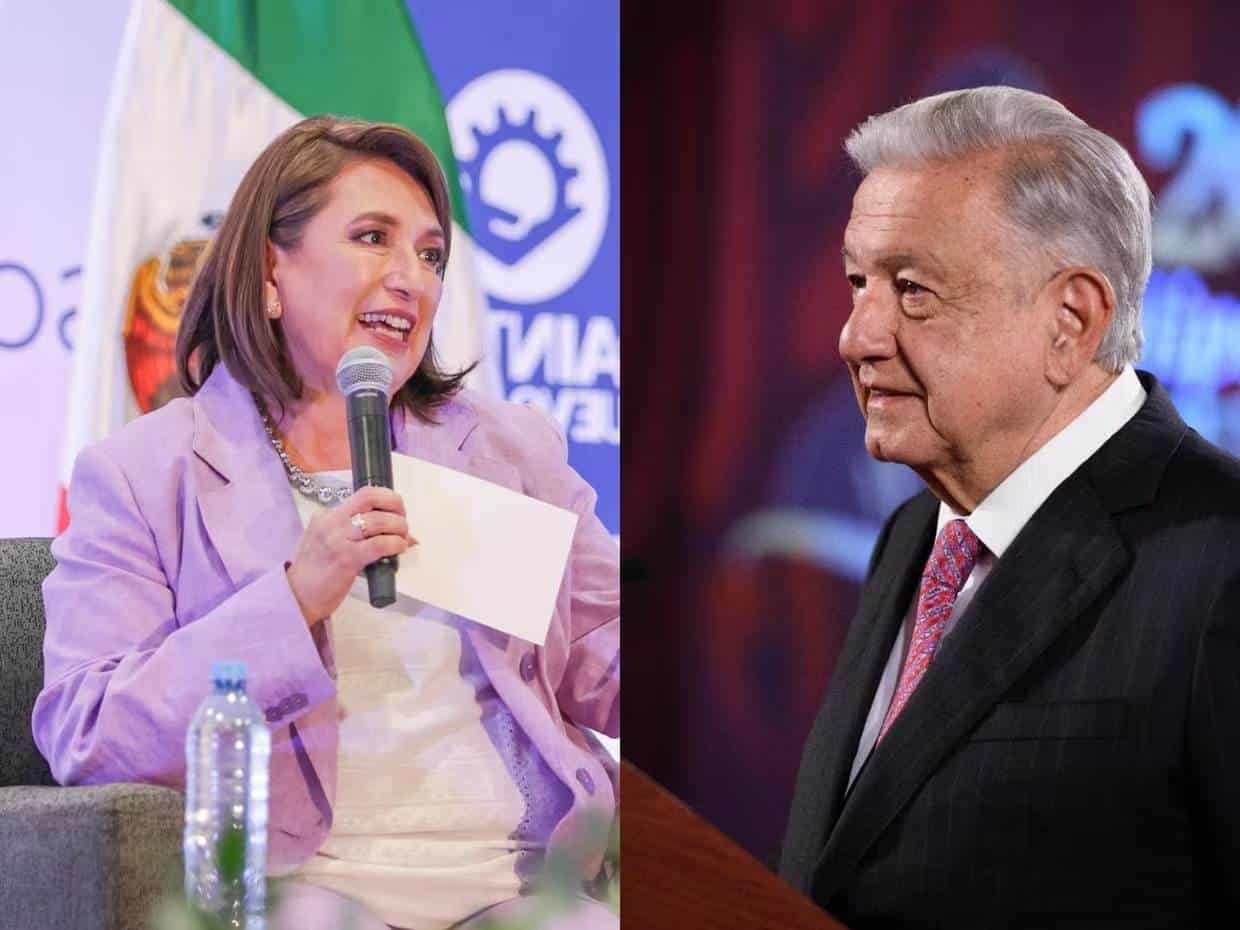 AMLO niega cometer violencia política de género contra Xóchitl