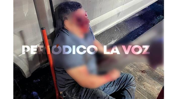 Brutal golpiza afuera de taquería 