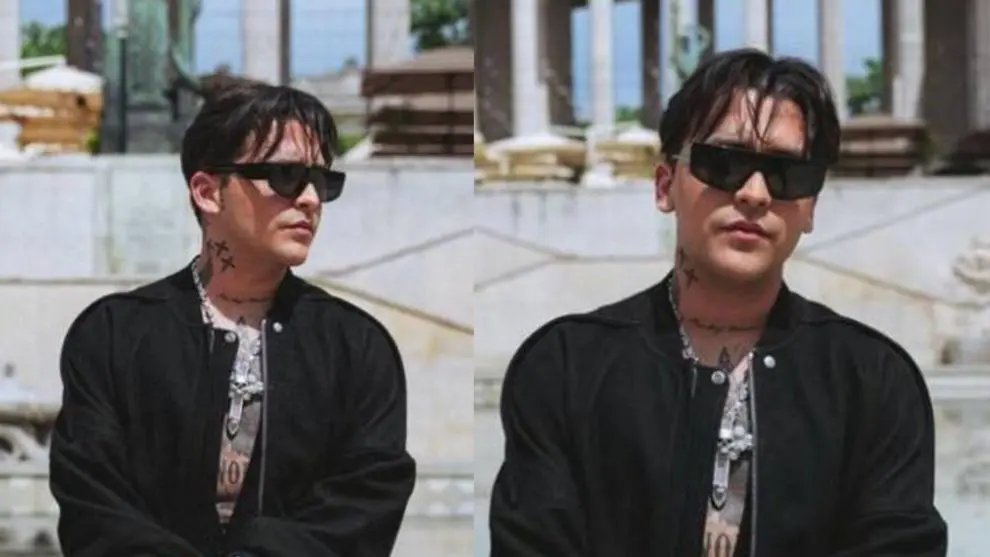 El LOOK que se carga Christian Nodal en la Semana de la Moda en París