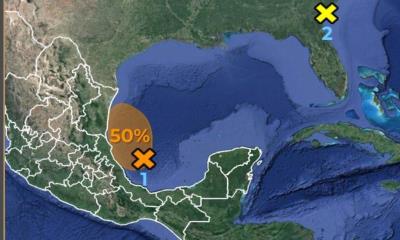 Llega nueva zona de baja presión; Se puede formar la tormenta Beryl