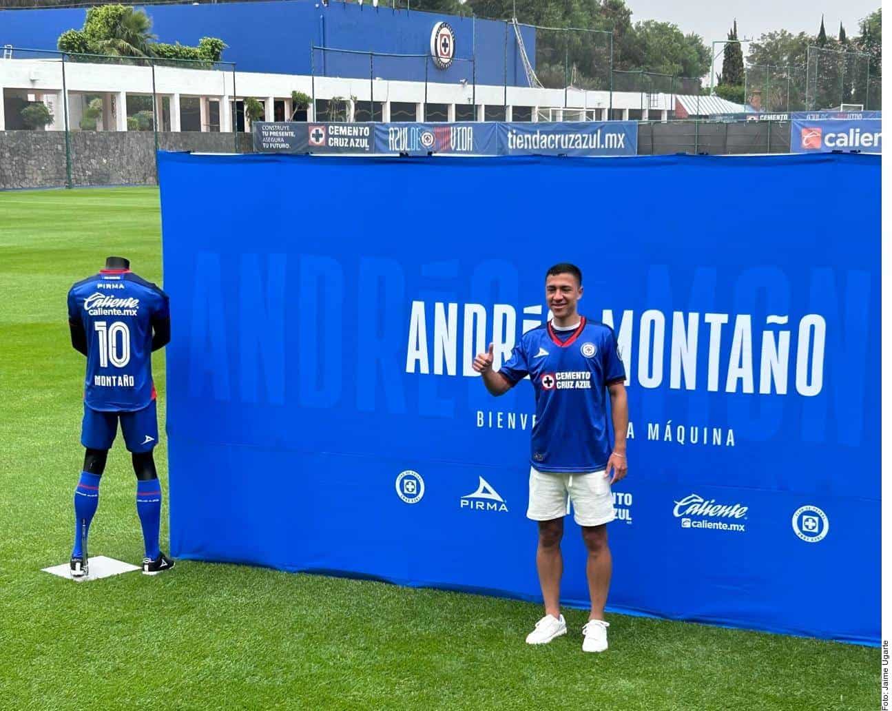 Andrés Montaño, el nuevo 10 del Cruz Azul 