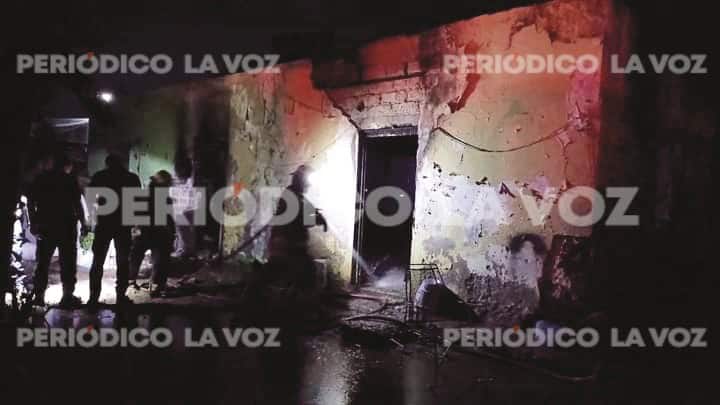 Corto circuito, fue la causa del trágico incendio que cobró dos vidas.