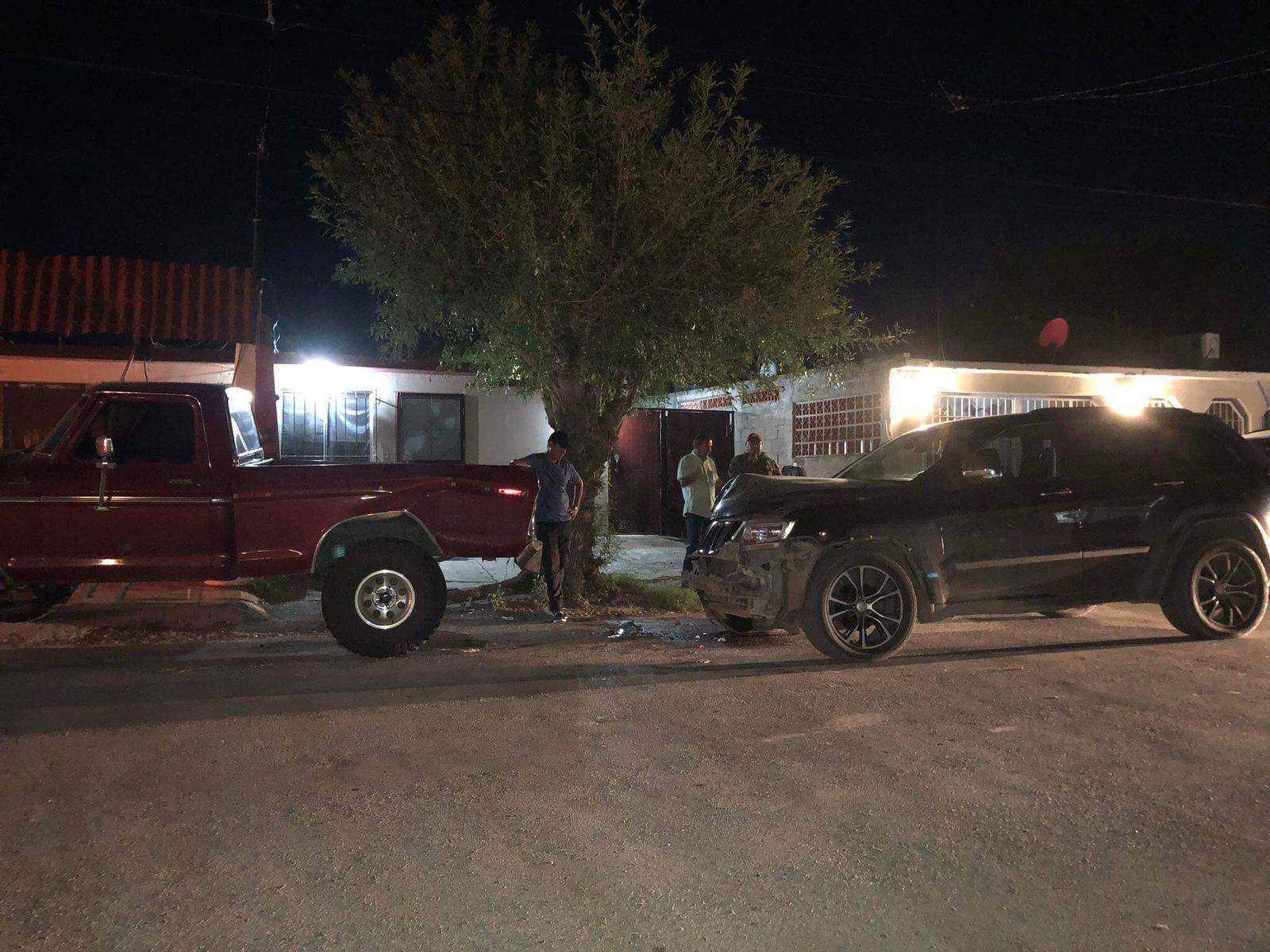 Encontronazo en Colonia Arboledas