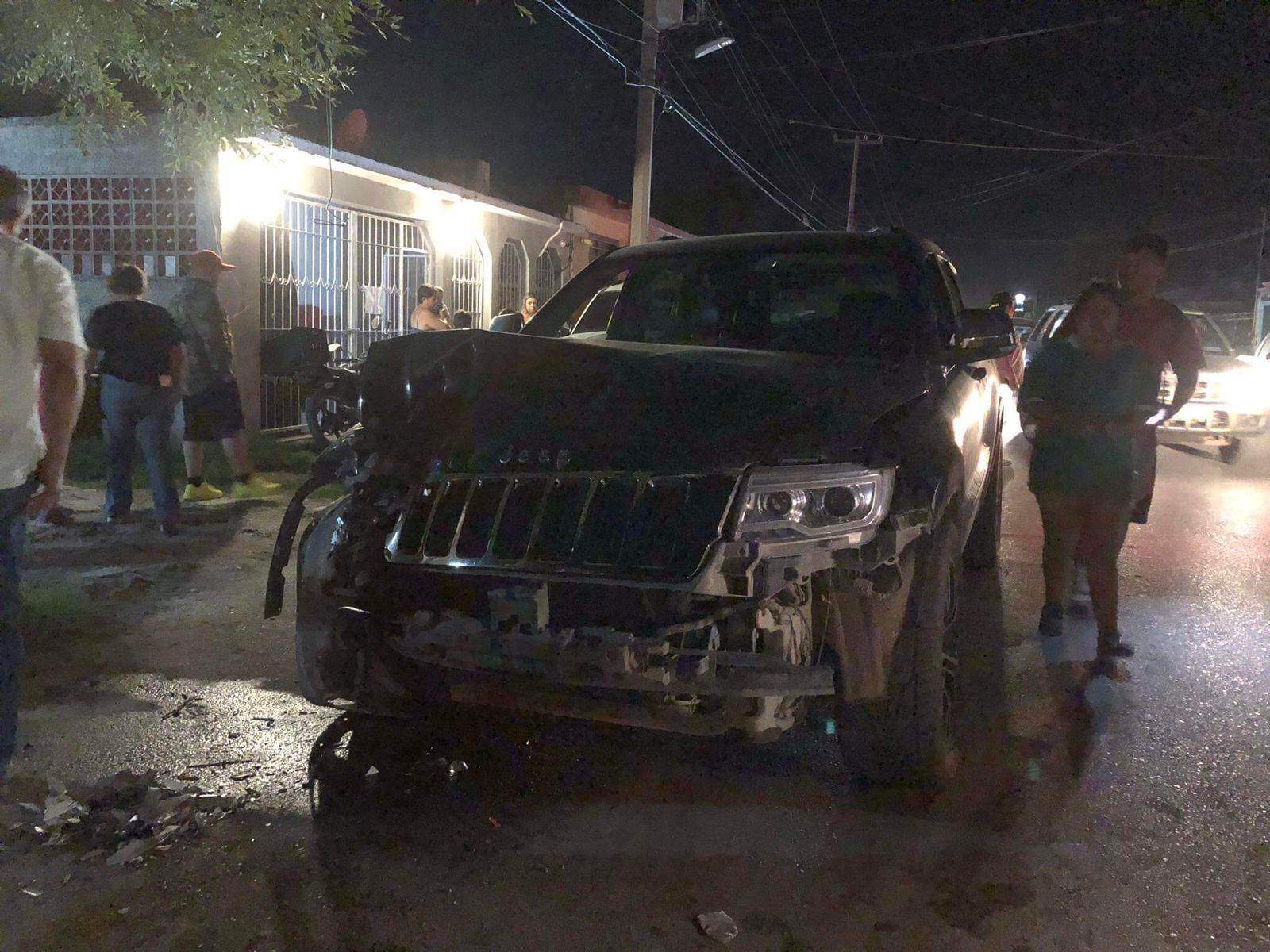 Encontronazo en Colonia Arboledas