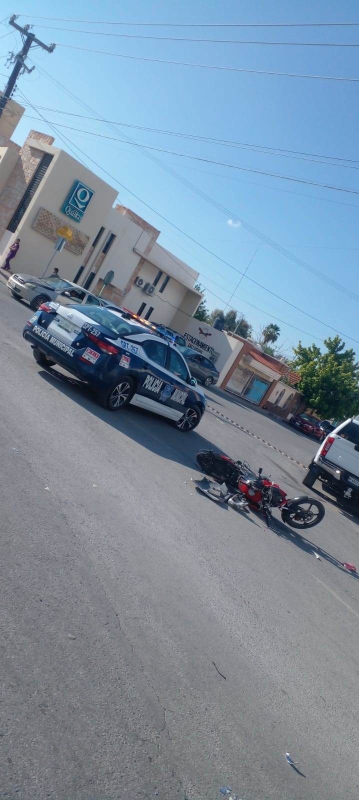 Grave motociclista