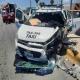 TERRIBLE: Taxi es impactado por CAMIÓN