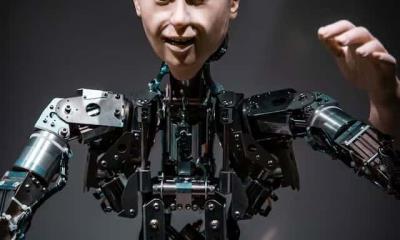 ¿Robot que sonríe con piel ´viva´? Ya es una realidad