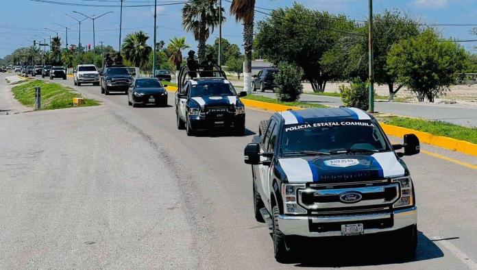 Operativos de seguridad y patrullaje en Nava y los Cinco Manantiales