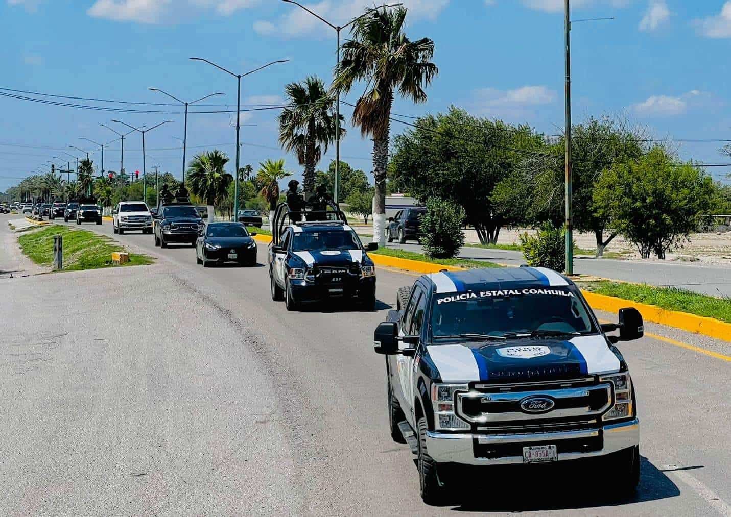 Operativos de seguridad y patrullaje en Nava y los Cinco Manantiales