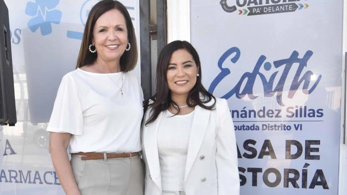 Acude Sari Pérez a inauguración de Casa de Gestoría Acude Sari Pérez a inauguración de Casa de Gestoría