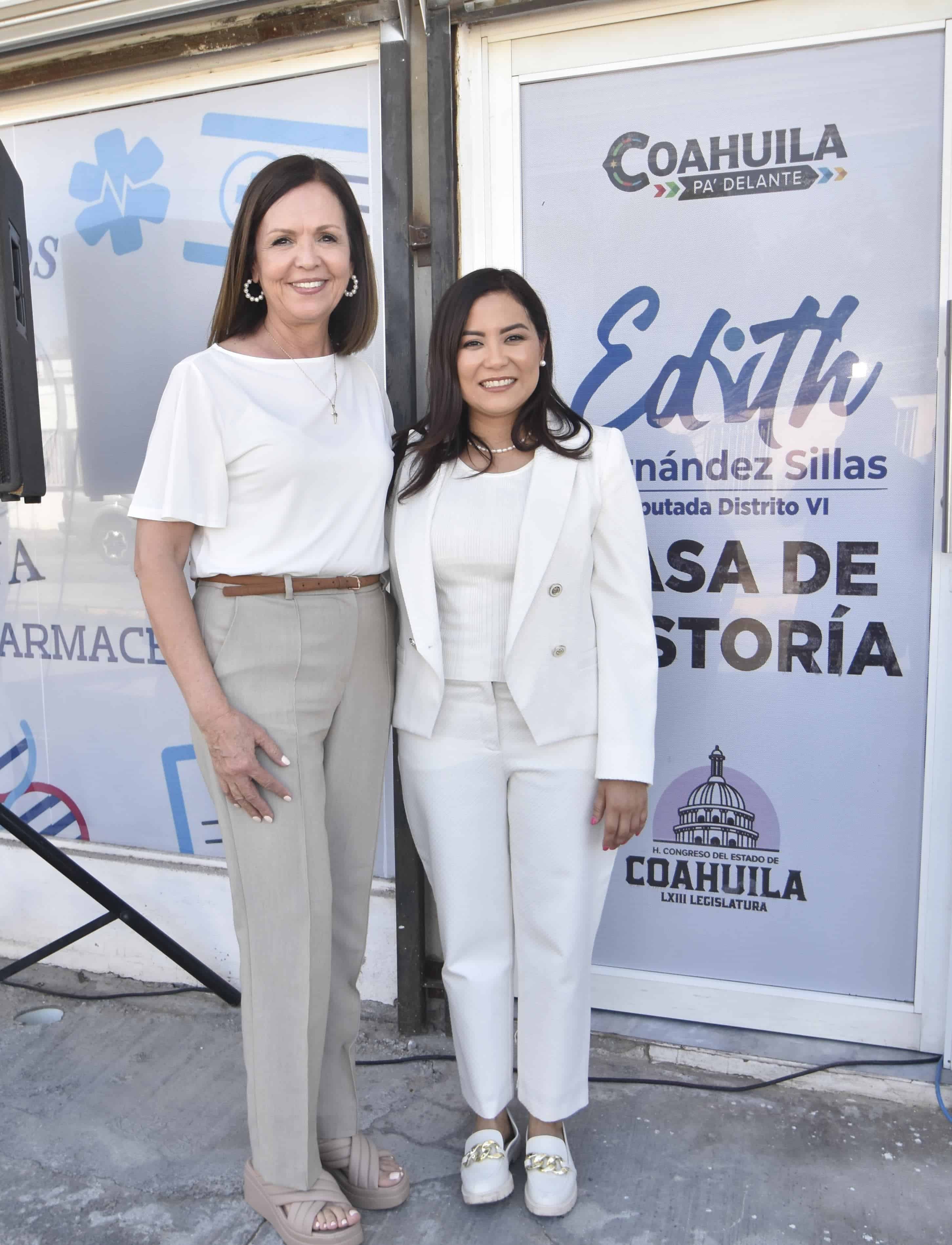 Acude Sari Pérez a inauguración de Casa de Gestoría