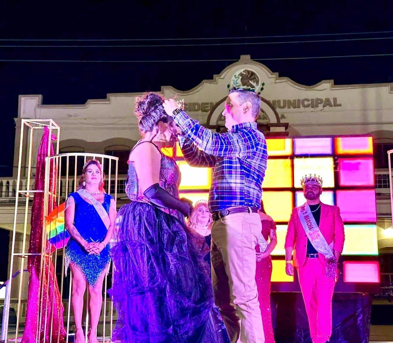 Realizan marcha de la diversidad LGBT+ en Allende