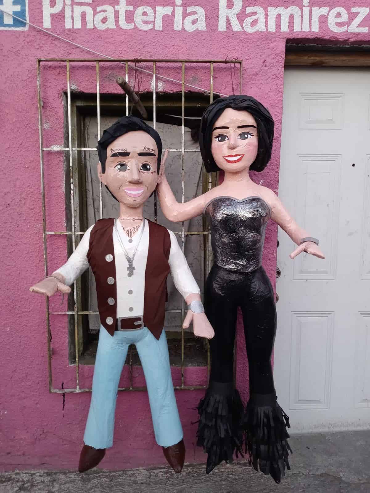 Ángela Aguilar demanda a Piñatería por figuras de ella y Nodal